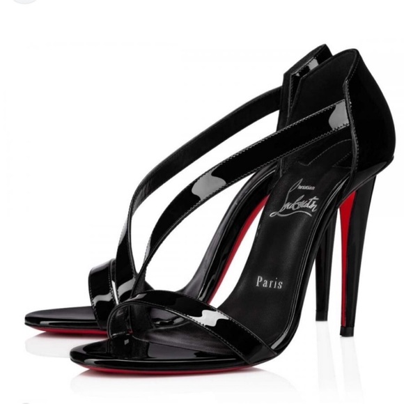 Christian Louboutin Shoes - Christian Louboutin Astridal patent
100mm heels RETAIL 995